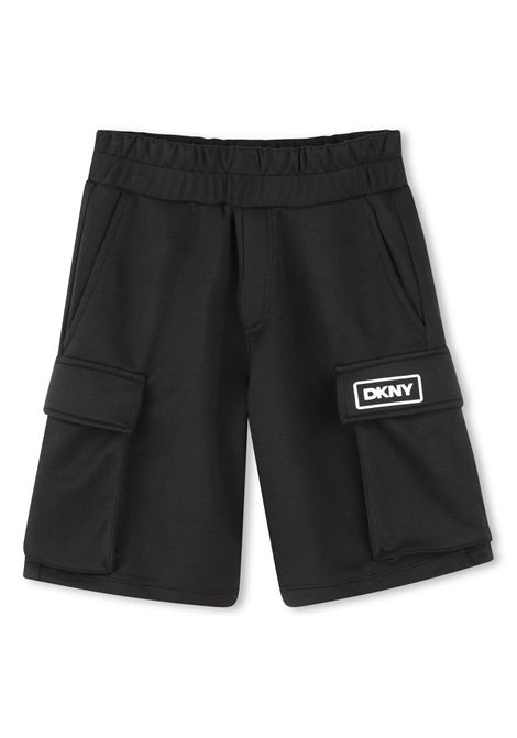 Bermuda con logo DKNY KIDS | D6224109B